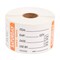 National Checking 2X3 Trilingual Item-Date-Use By Saturday Orange, PK500 RIDU2306R - alternate 1